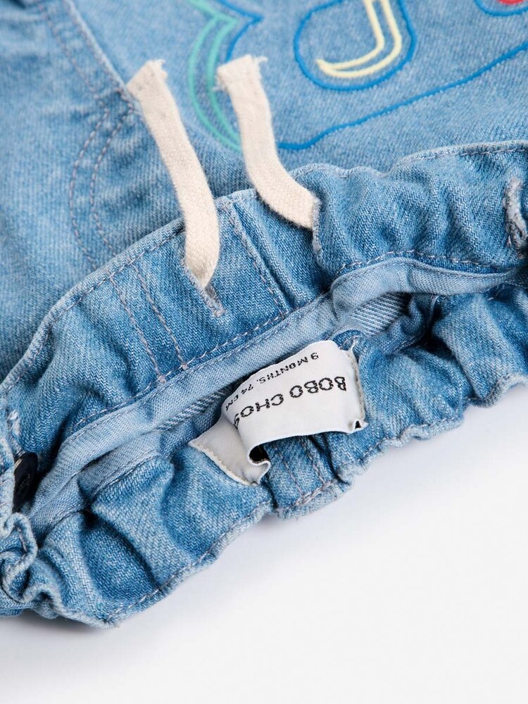 Bobo Choses Baby BC Embossed denim pants - 2