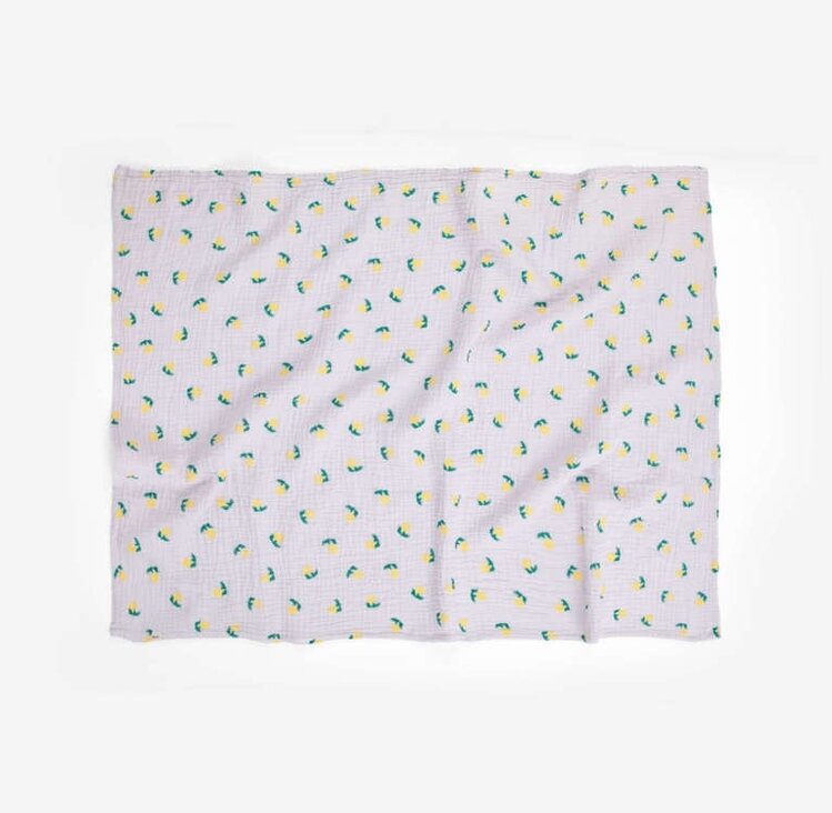 Bobo Choses Stamp Bloom all over muslin cloth