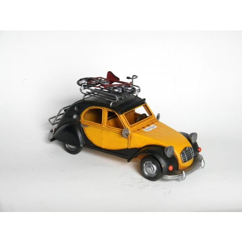 Eliassen Miniatuurmodel blik Citroen 2CV eend Eliassen Miniatuurmodel blik Citroen 2CV eend