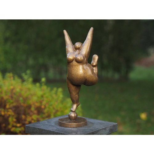 Eliassen Dikke dame beeld brons Belle Fleur Eliassen Dikke dame beeld brons Belle Fleur
