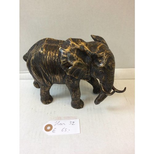 Eliassen Bronzen beeld Olifant Eliassen Bronzen beeld Olifant