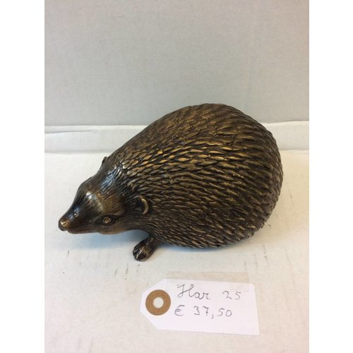 Eliassen Bronzen beeld Egel Eliassen Bronzen beeld Egel