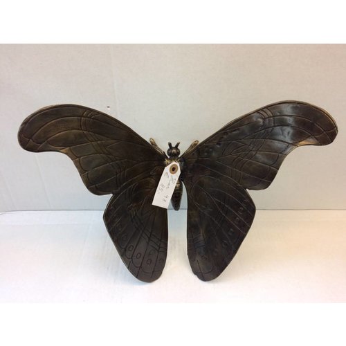 Bronzen beeld Vlinder Bronzen beeld Vlinder