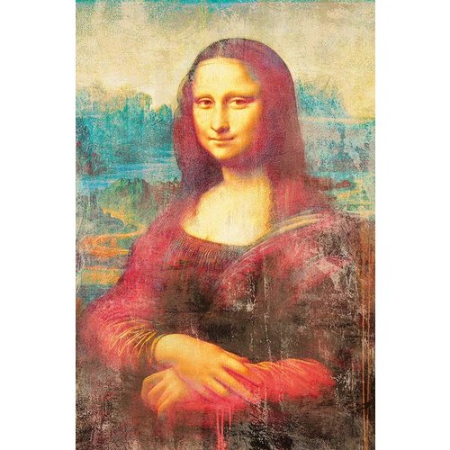 MondiArt Aluminium schilderij Mona Lisa 80x120cm MondiArt Aluminium schilderij Mona Lisa 80x120cm