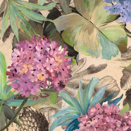 MondiArt Glasschilderij 80x80cm Hortensia MondiArt Glasschilderij 80x80cm Hortensia