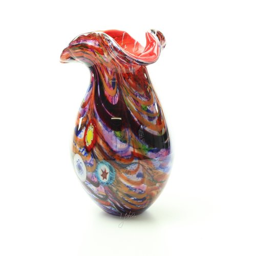 Vaas glas muranostijl Vaas glas muranostijl