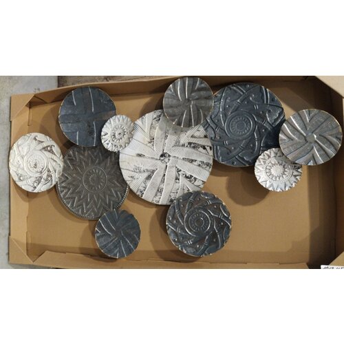 Muurdecoratie 3D Grey Muurdecoratie 3D Grey
