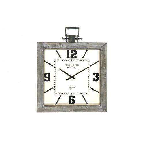 Wandklok vierkant Merke Wandklok vierkant Merke