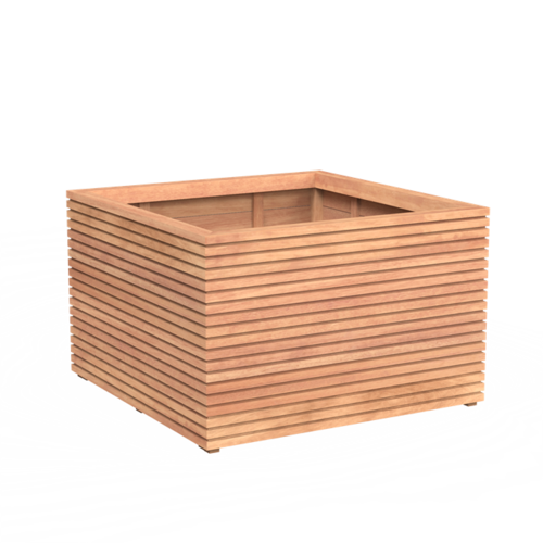 Plantenbak hardhout Rhombus Adezz in vele maten Plantenbak hardhout Rhombus Adezz in vele maten