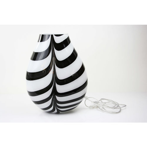 Glaslamp 'Zebra' 37-38 cm Glaslamp 'Zebra' 37-38 cm