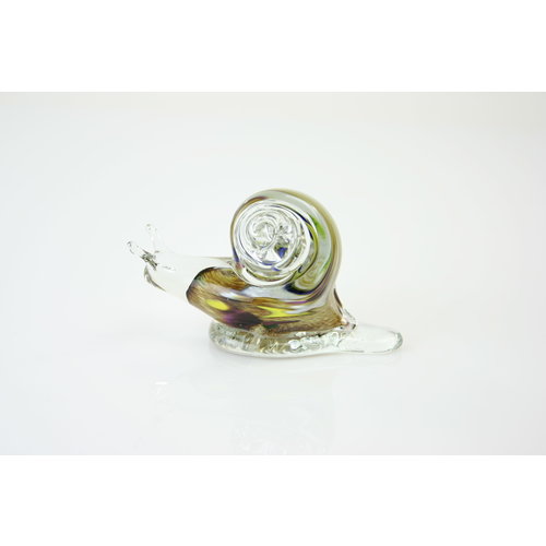 Slak bruin/kleur 11cm Slak bruin/kleur 11cm