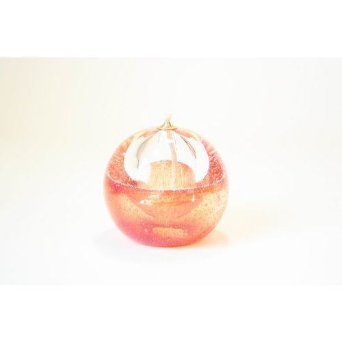 Glas olielamp rood 10cm Glas olielamp rood 10cm