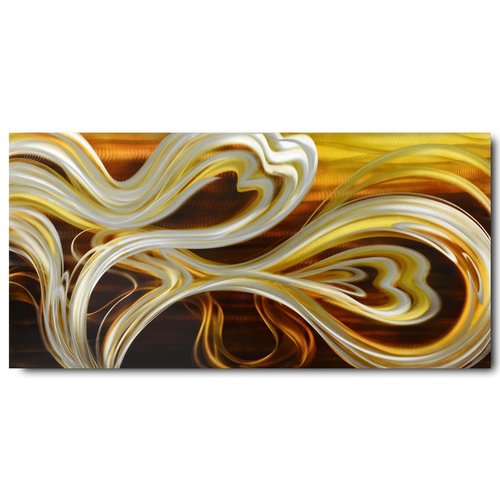 Schilderij aluminium Flow 60x120cm Schilderij aluminium Flow 60x120cm