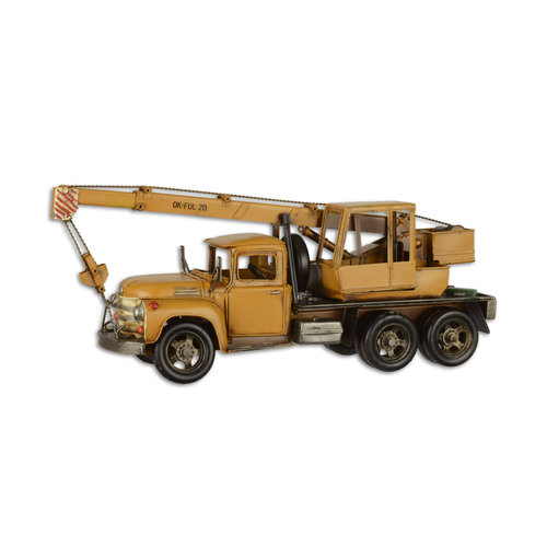 Eliassen Miniatuurmodel blik Kraanwagen groot Eliassen Miniatuurmodel blik Kraanwagen groot