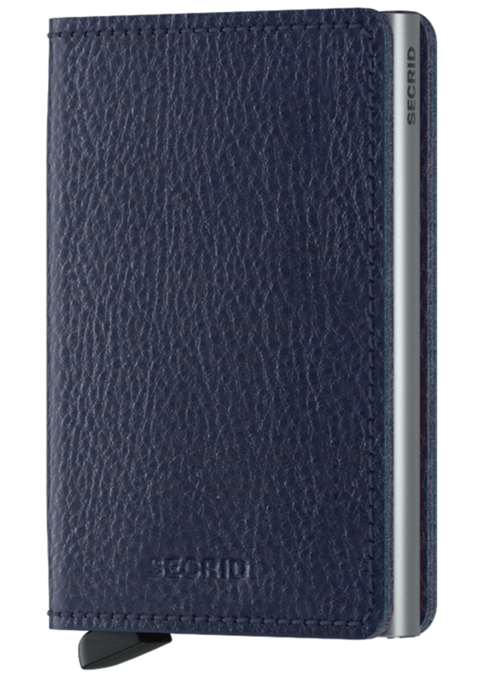 Secrid Slimwallet Veg Tanned Navy Silver