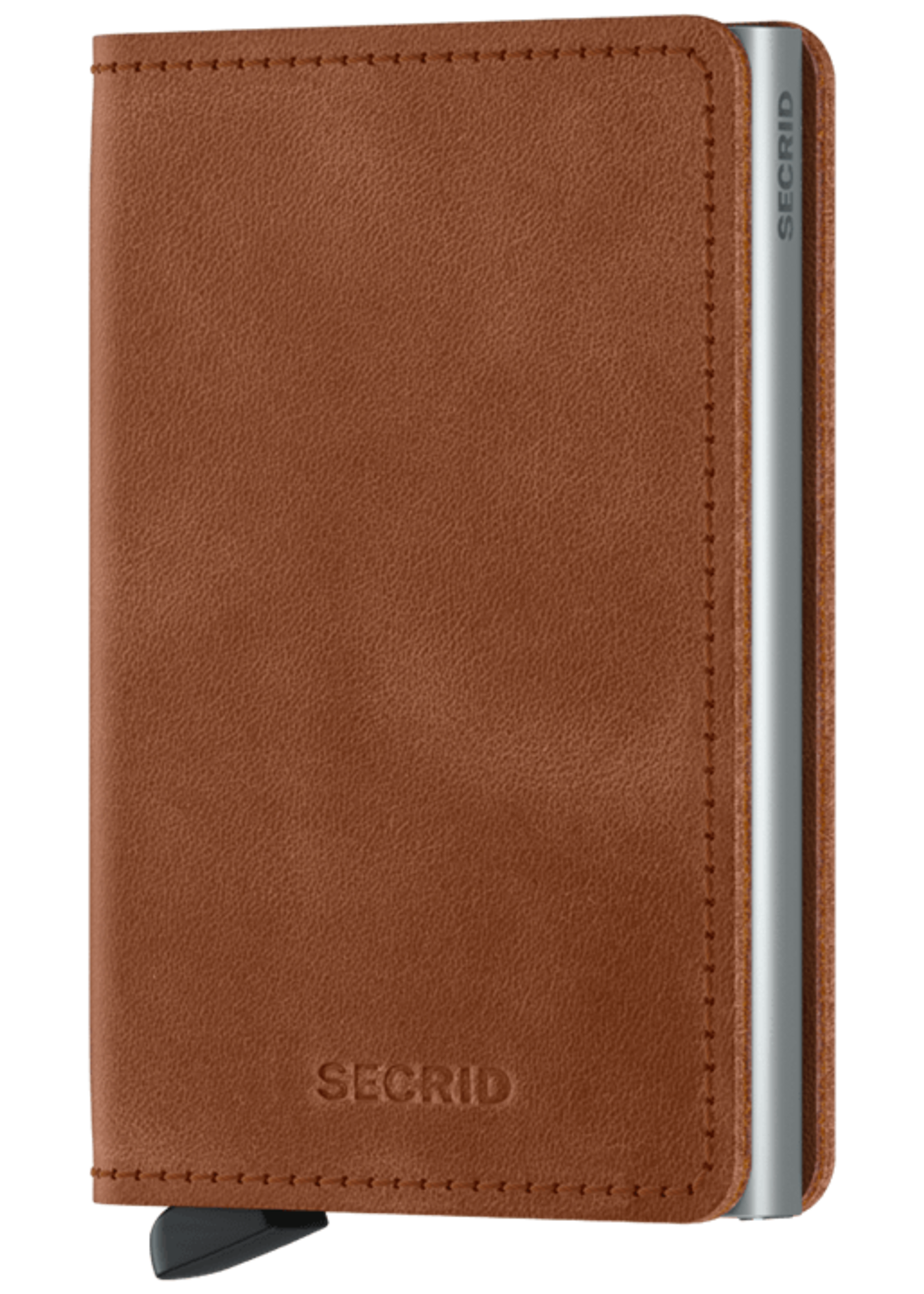 Secrid Slimwallet Vintage Cognac-Silver