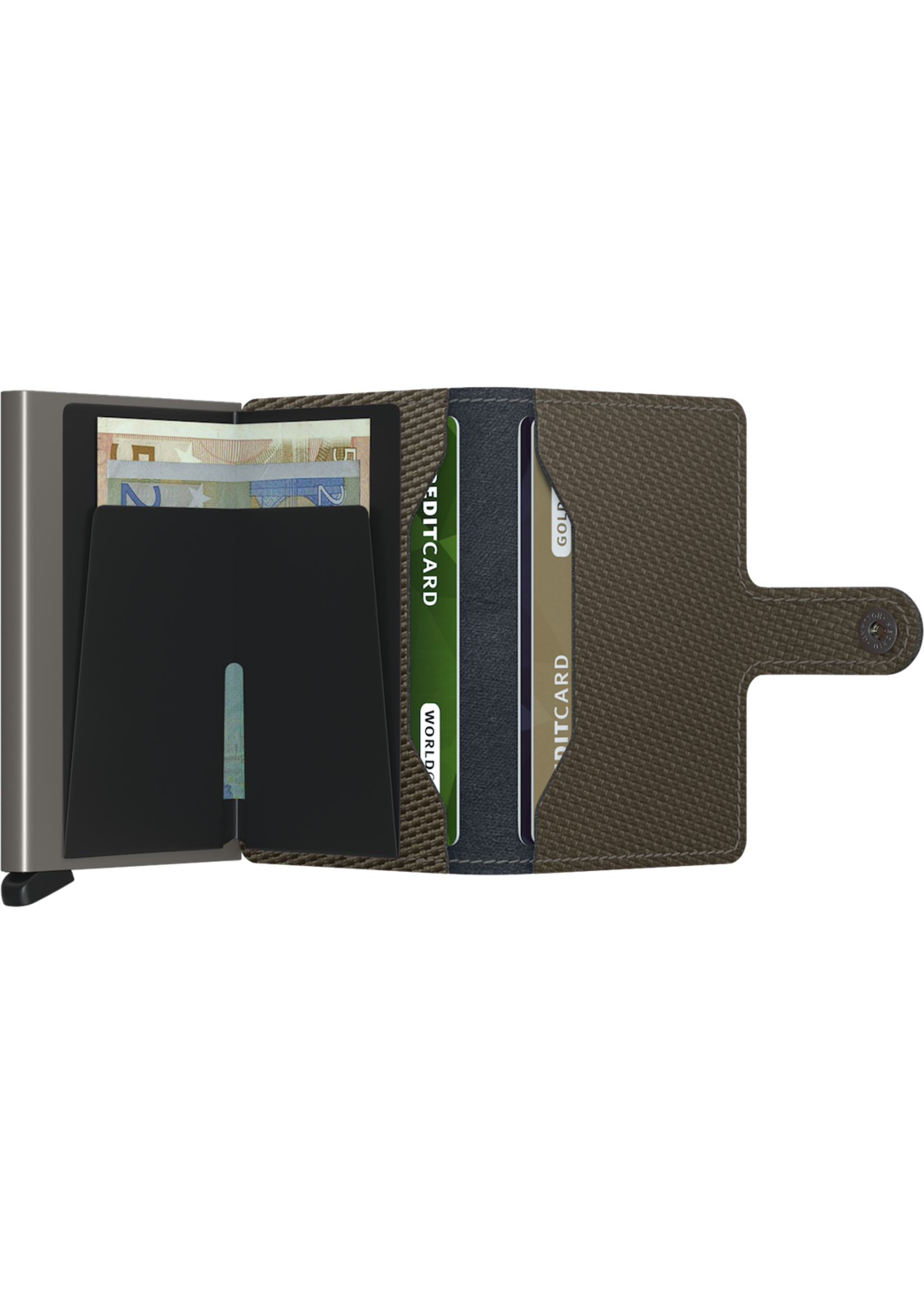 Secrid Miniwallet Carbon Khaki