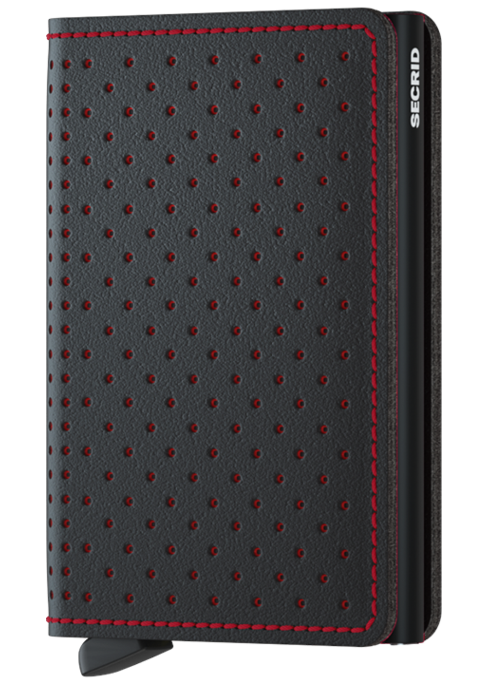 Secrid Slimwallet Perforated Black-Red