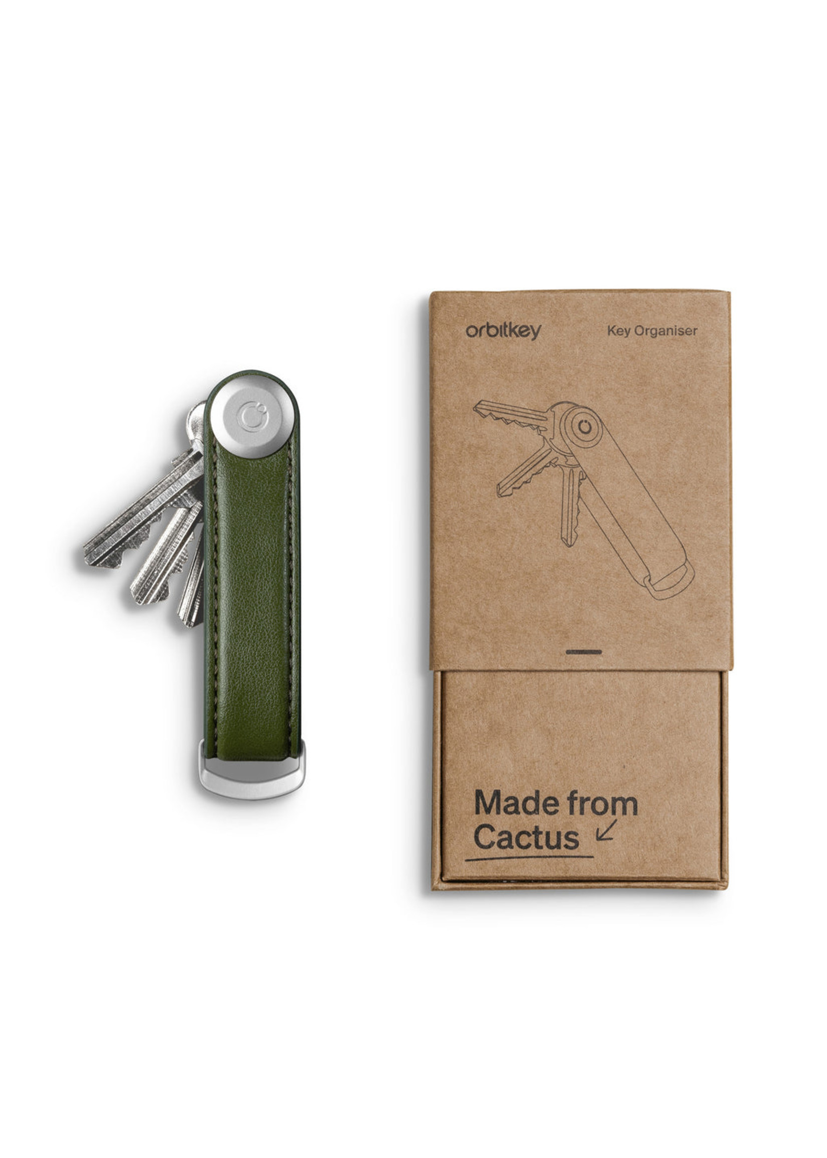 Orbitkey Key Organiser Cactus Green/Green