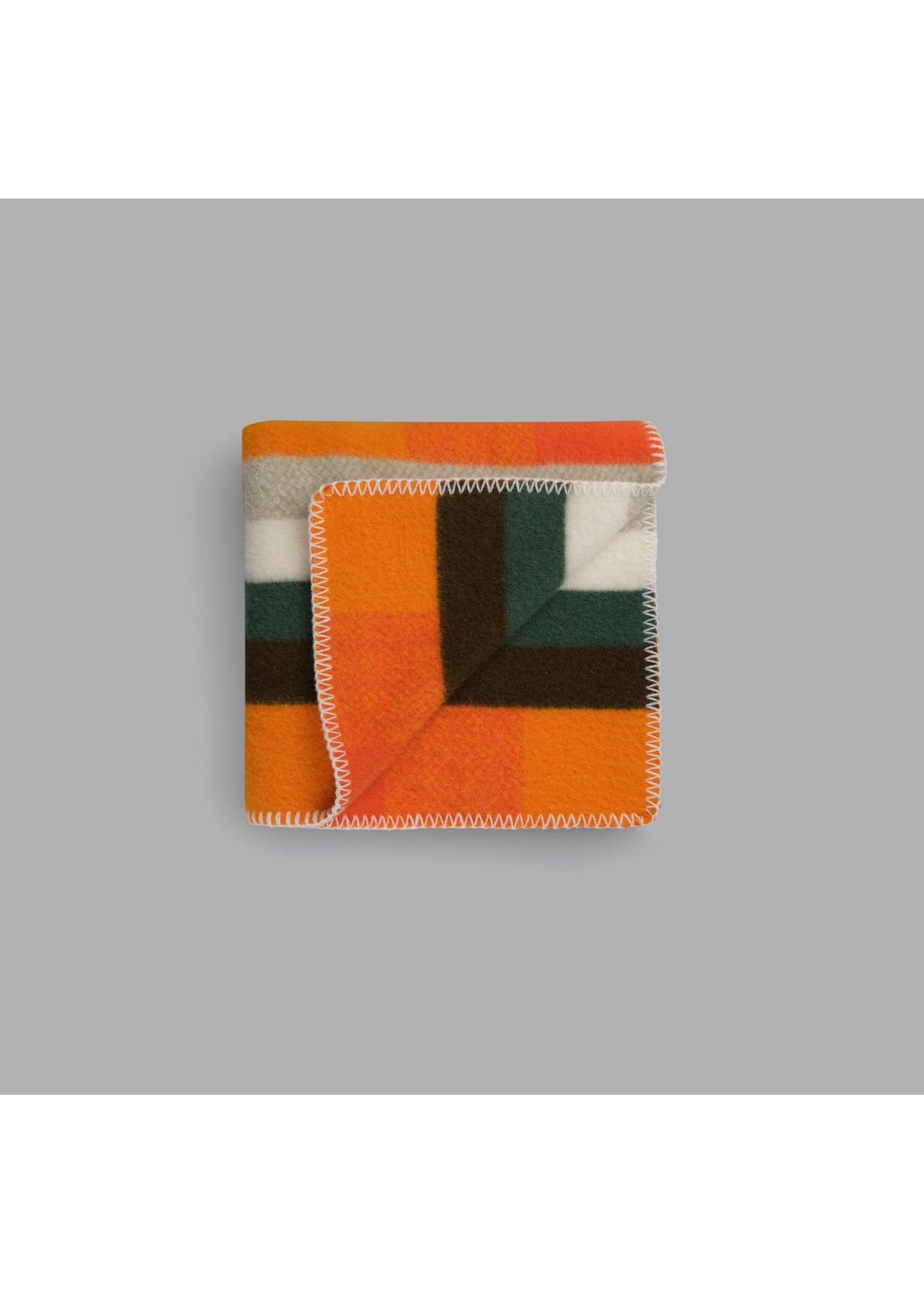 Røros Tweed Mikkel Plaid - Oranje 135x100 cm