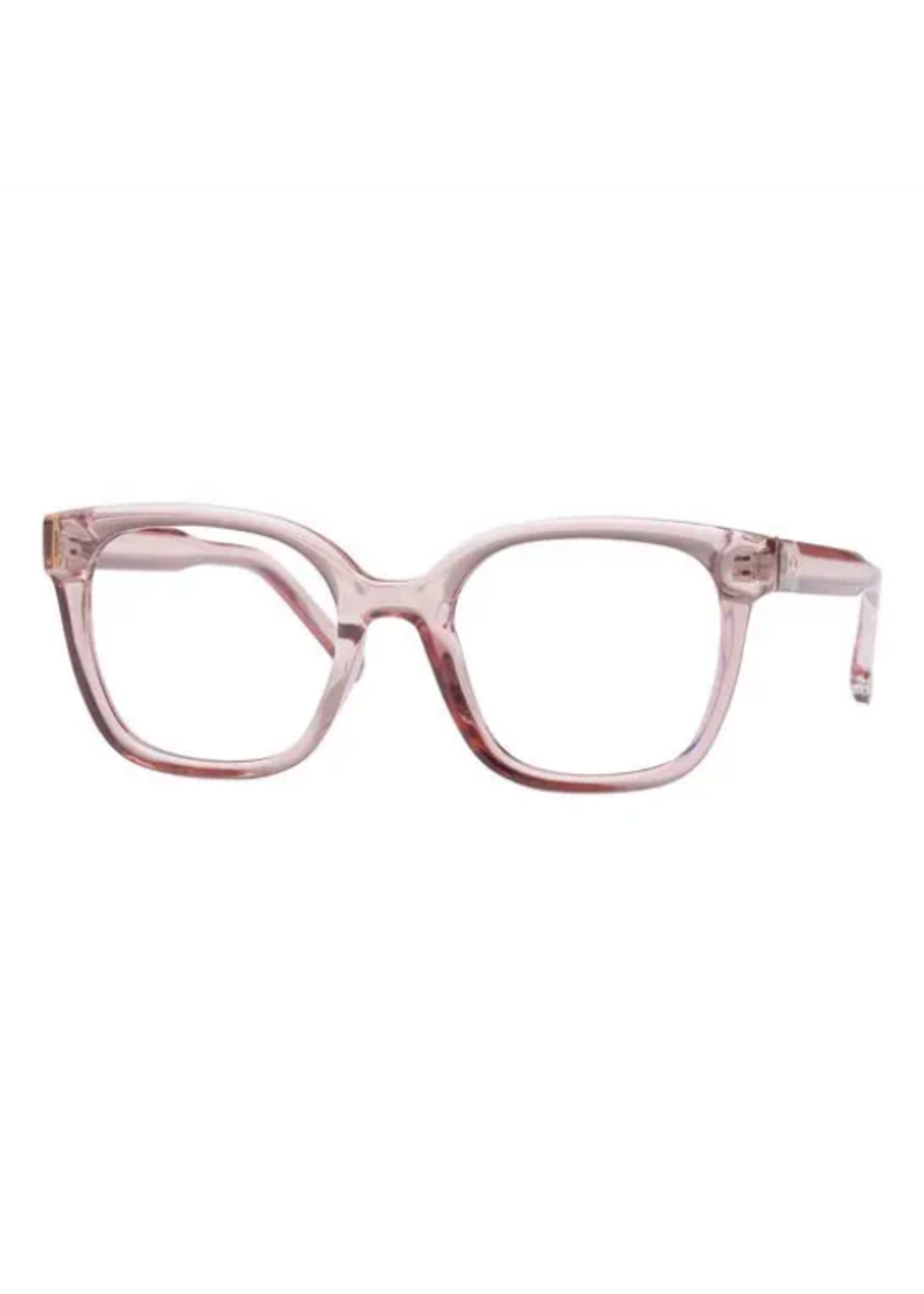 Monkeyglasses Gerecyclede Leesbril Annika Roze