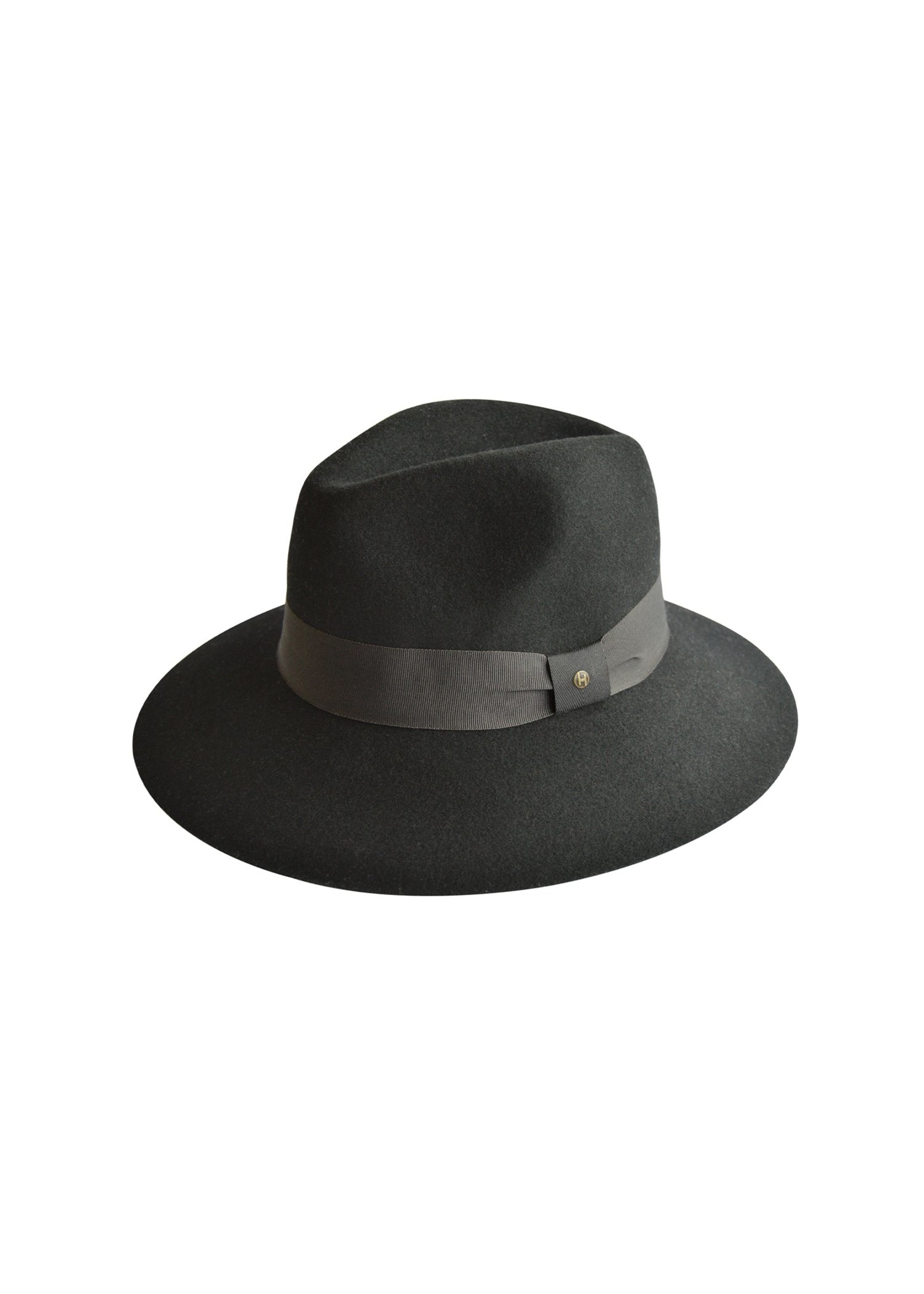 House of Ord - Cape Town Heather Fedora Noir Hoed