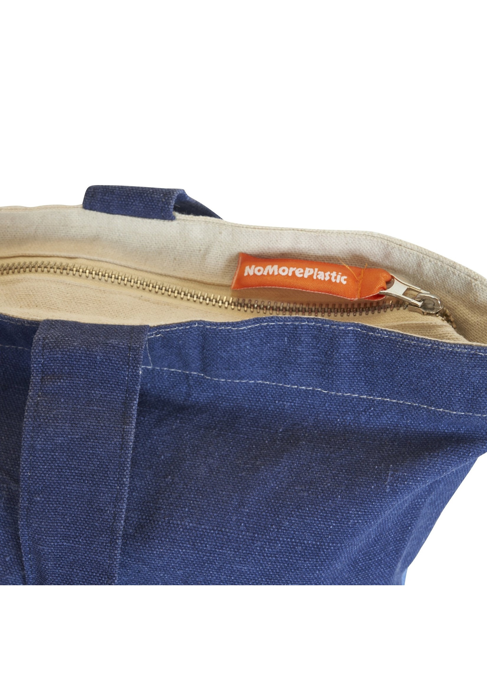 NoMorePlastic Duurzame shopper - NoMorePlastic - Indigo Blue