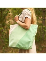 NoMorePlastic Duurzame shopper - NoMorePlastic - Soft Mint