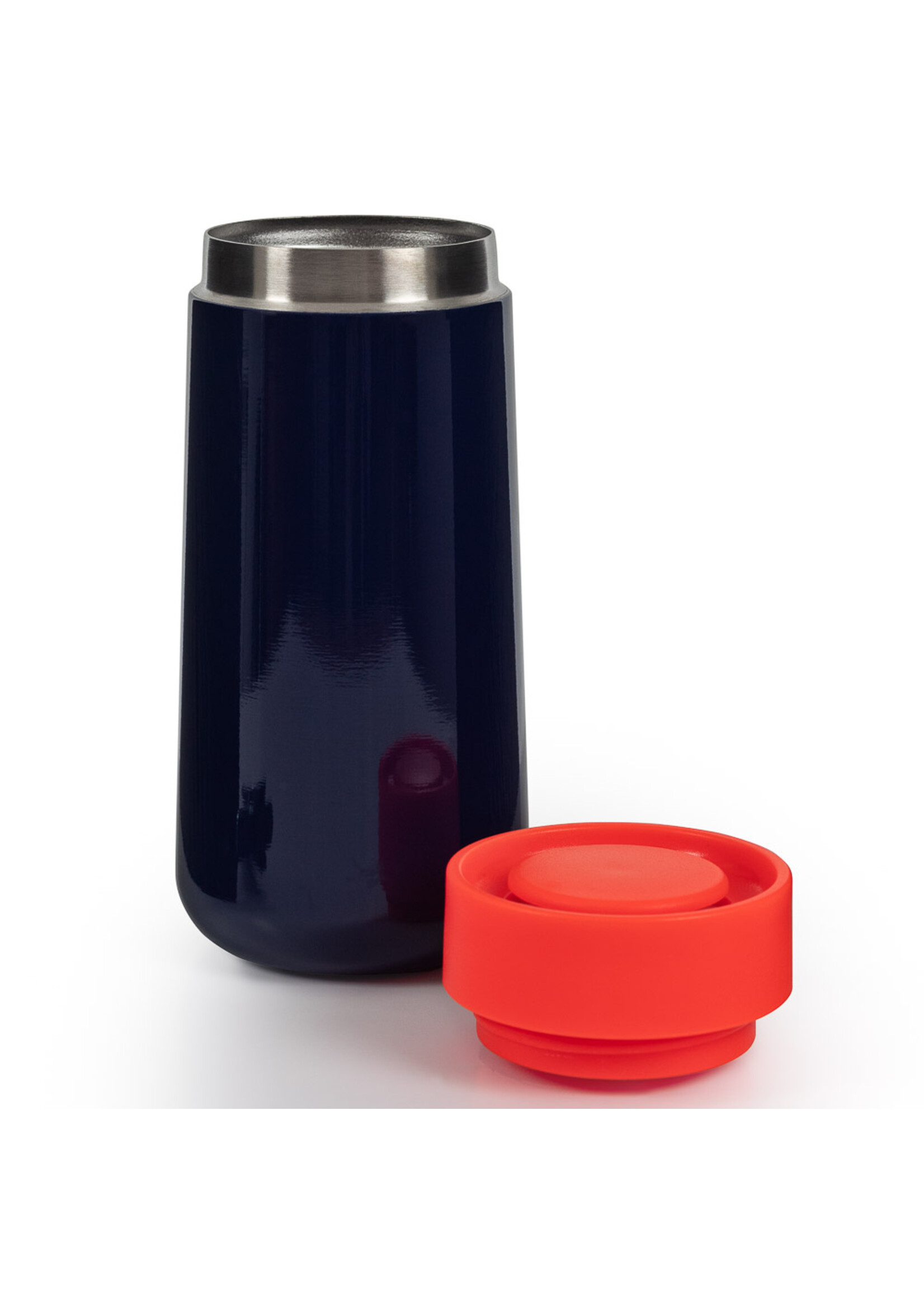 LUND London Travel Mug 240ml - Indigo & Coral