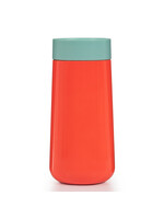 LUND London Travel Mug 240ml - Coral & Mint