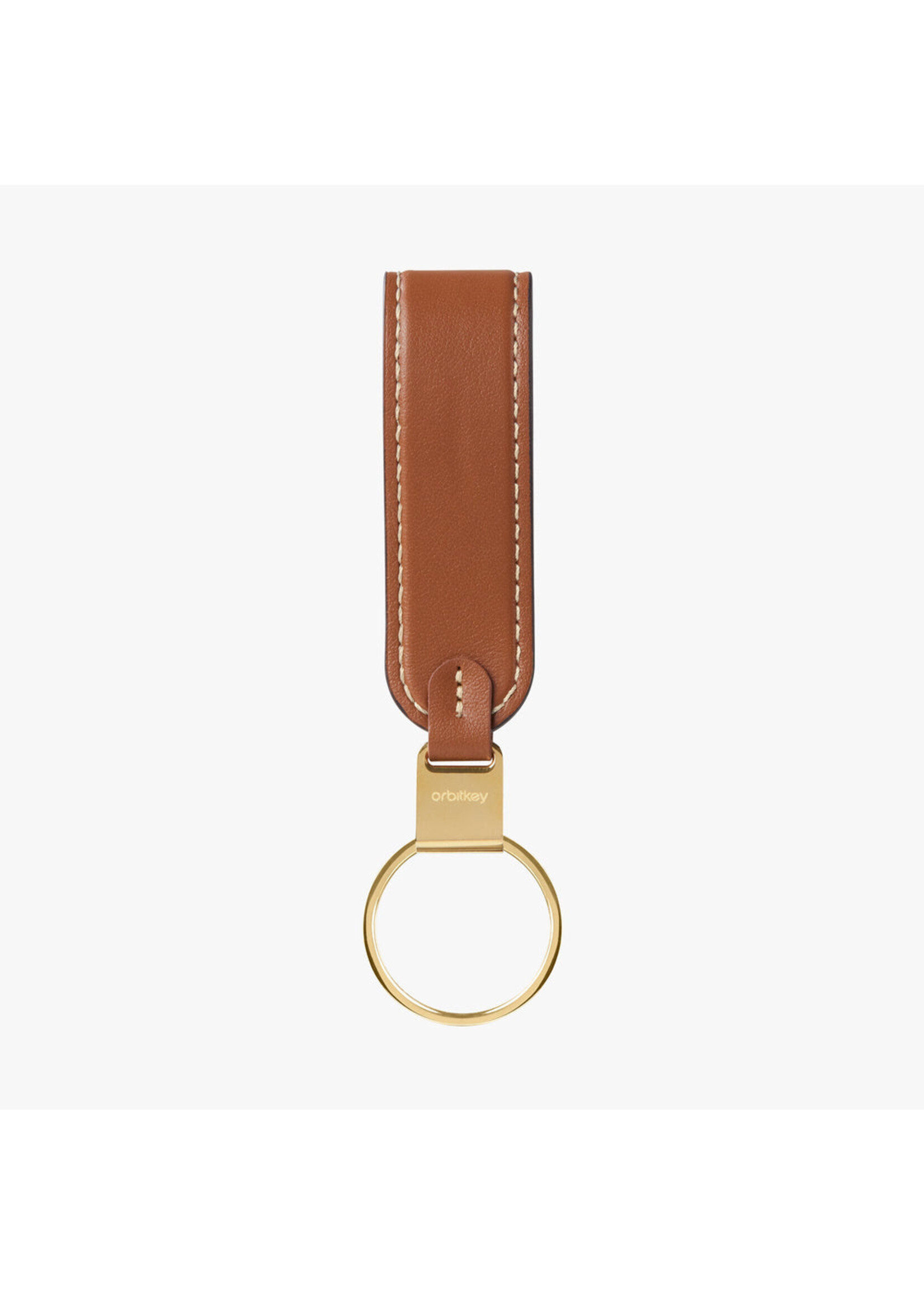 Orbitkey Orbitkey Loop Keychain - Caramel