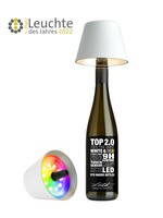 Sompex TOP 2.0 RGBW flesverlichting oplaadbaar - Wit