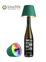 Sompex TOP 2.0 RGBW flesverlichting oplaadbaar - Groen
