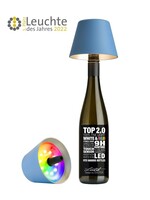 Sompex TOP 2.0 RGBW flesverlichting oplaadbaar - Blauw