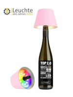 Sompex TOP 2.0 RGBW flesverlichting oplaadbaar - Roze