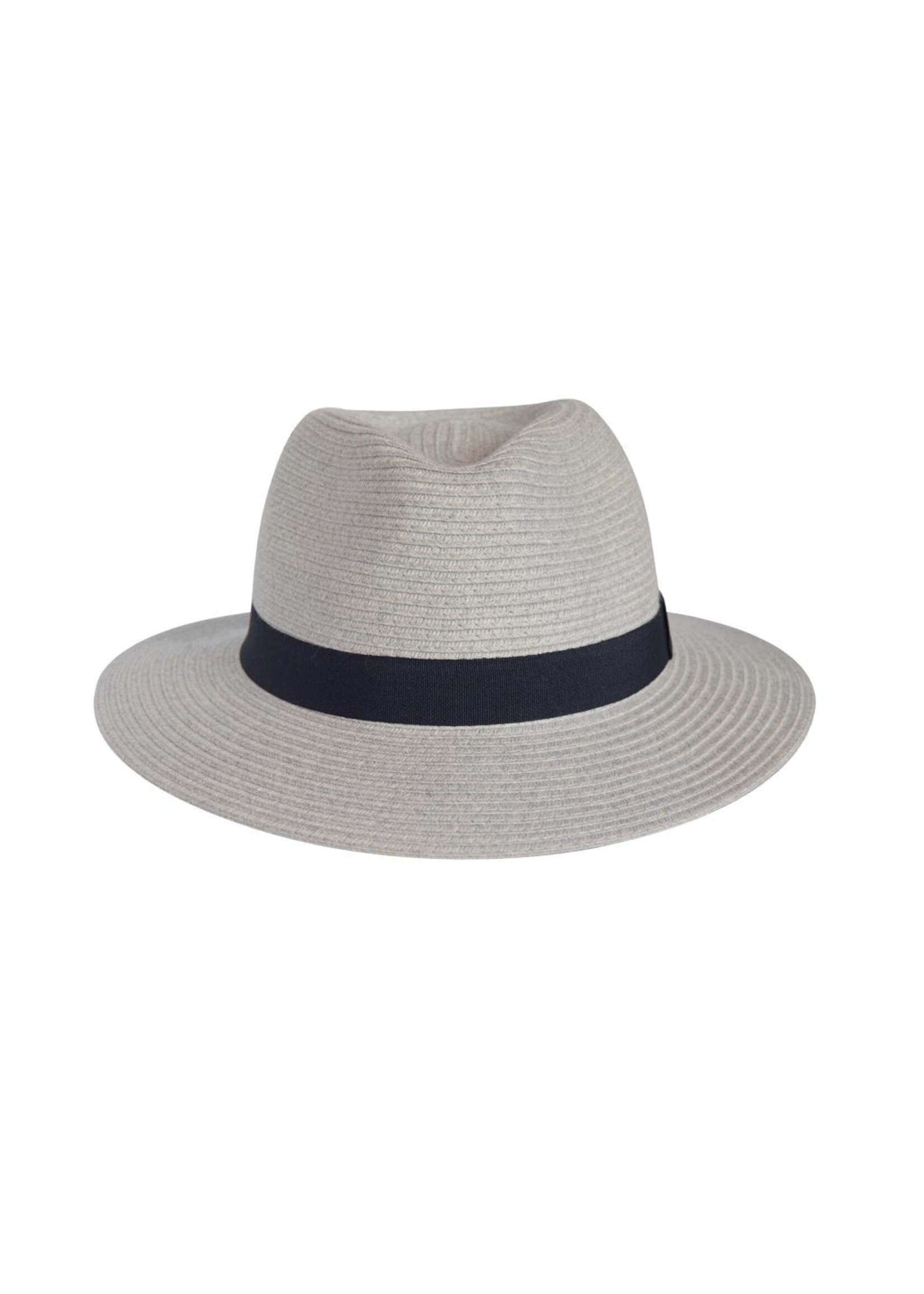House of Ord - Cape Town Pana-mate Fedora Light Grey zonnehoed
