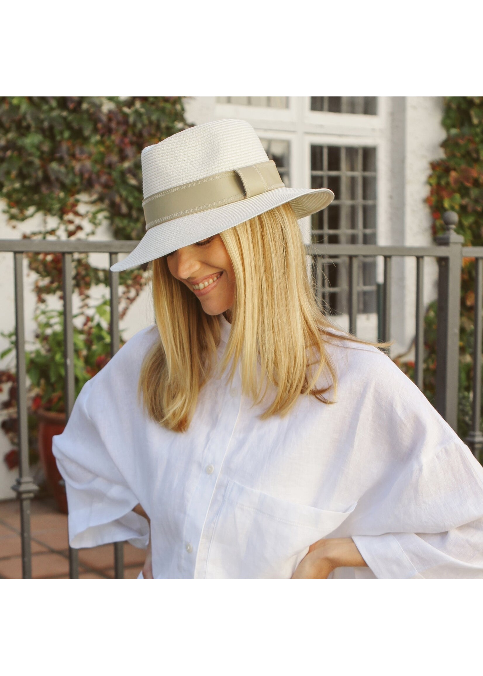 House of Ord - Cape Town Harper Fedora Ivory
