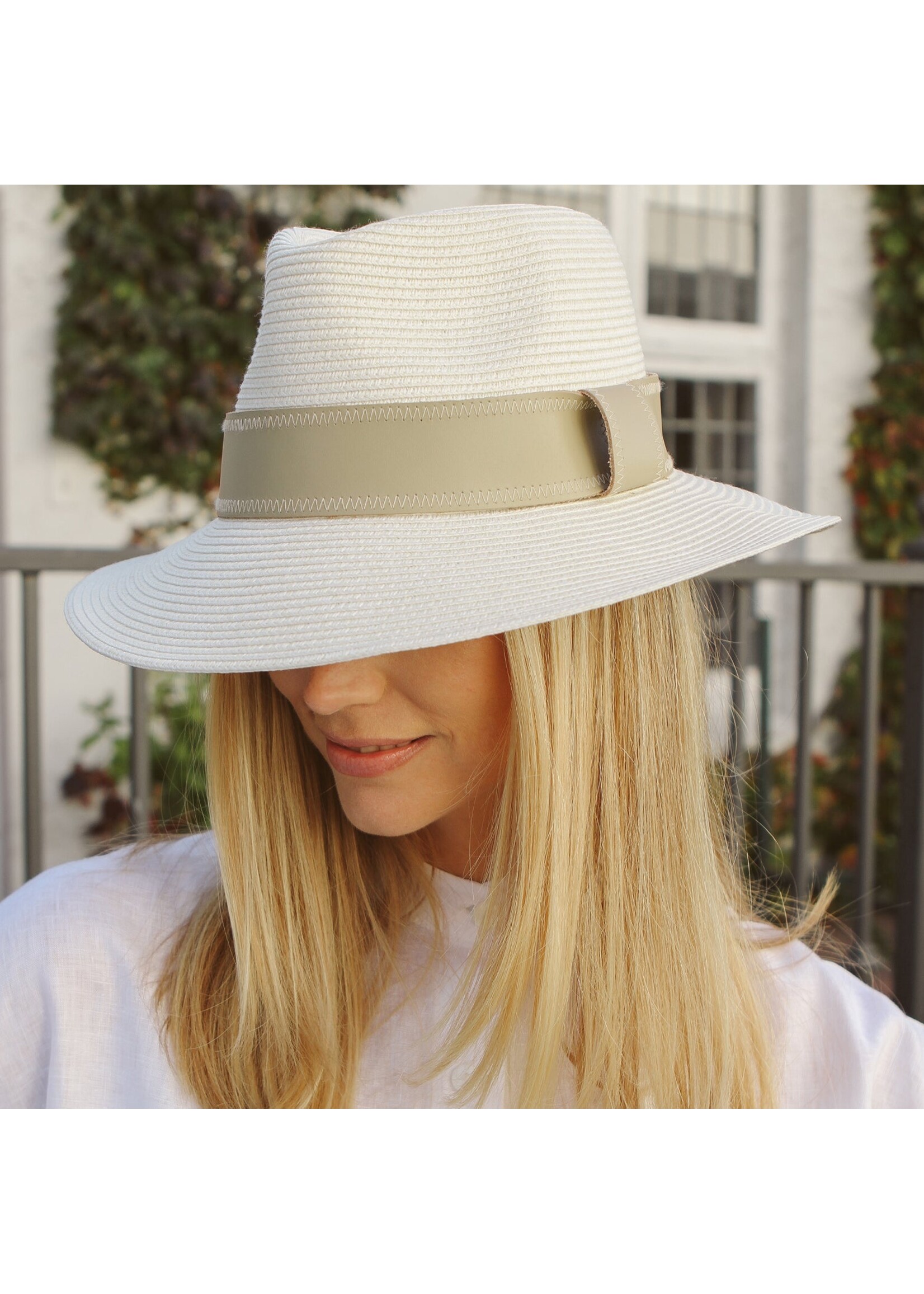 House of Ord - Cape Town Harper Fedora Ivory