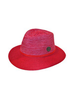 House of Ord - Cape Town Aston Fedora mixed red/red zonnehoed