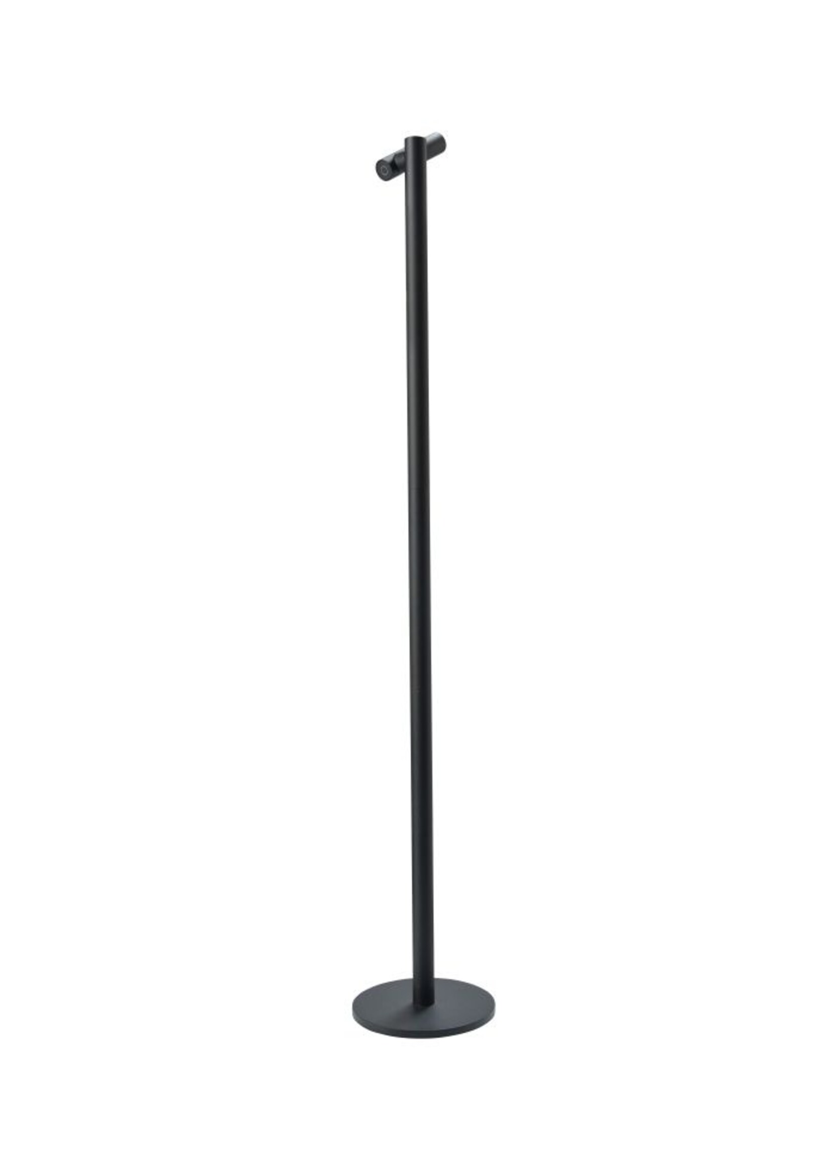 Sompex Tubo vloerlamp/acculamp- 120cm - voor binnen/buiten / indoor/ outdoor  - snoerloos - zwart