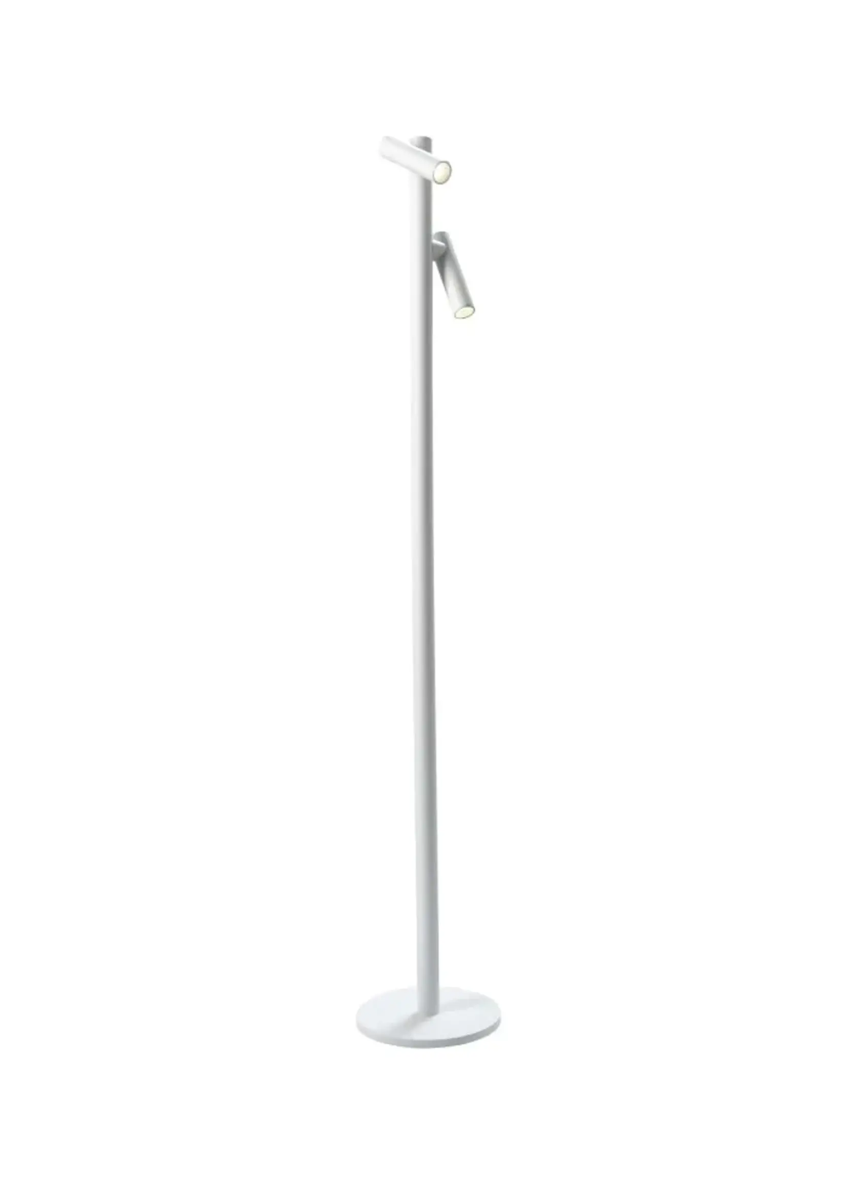 Sompex Tubo vloerlamp/acculamp- 120cm - voor binnen/buiten / indoor/ outdoor  - snoerloos - 2 lampen - Wit