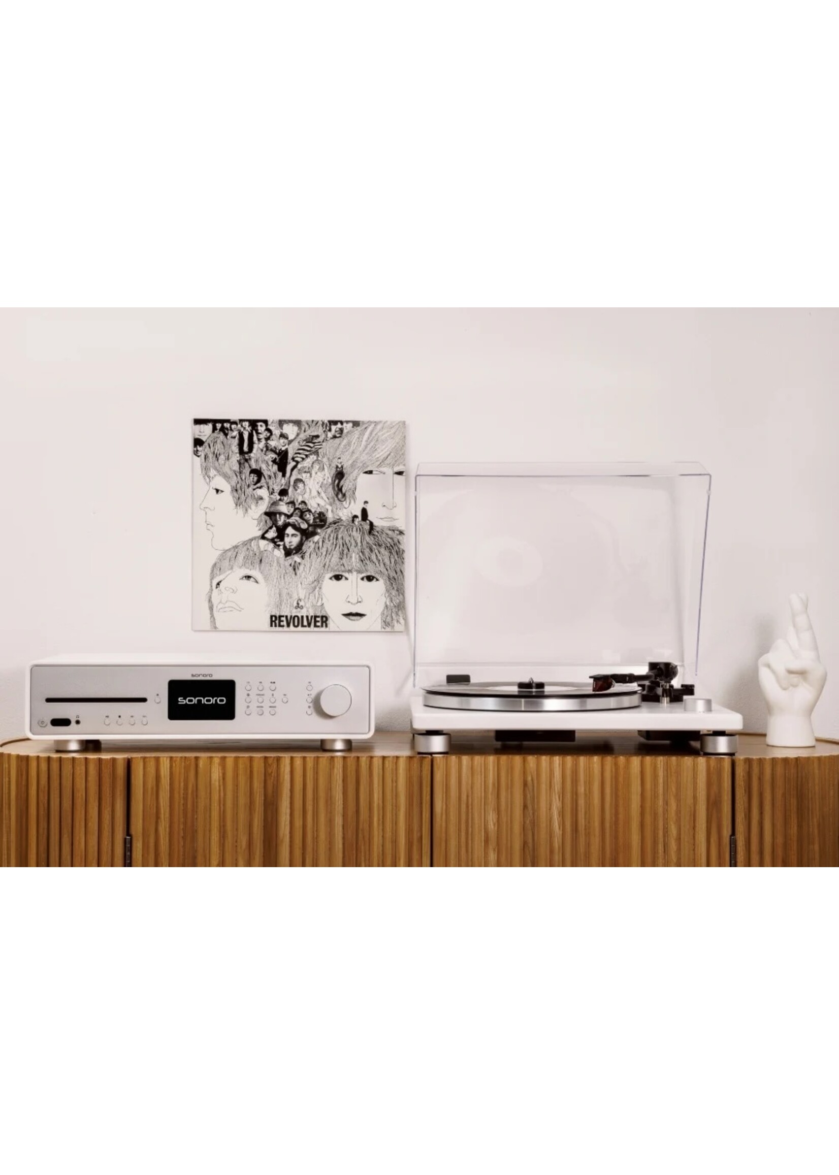 Sonoro PLATINUM EAS platenspeler mat wit