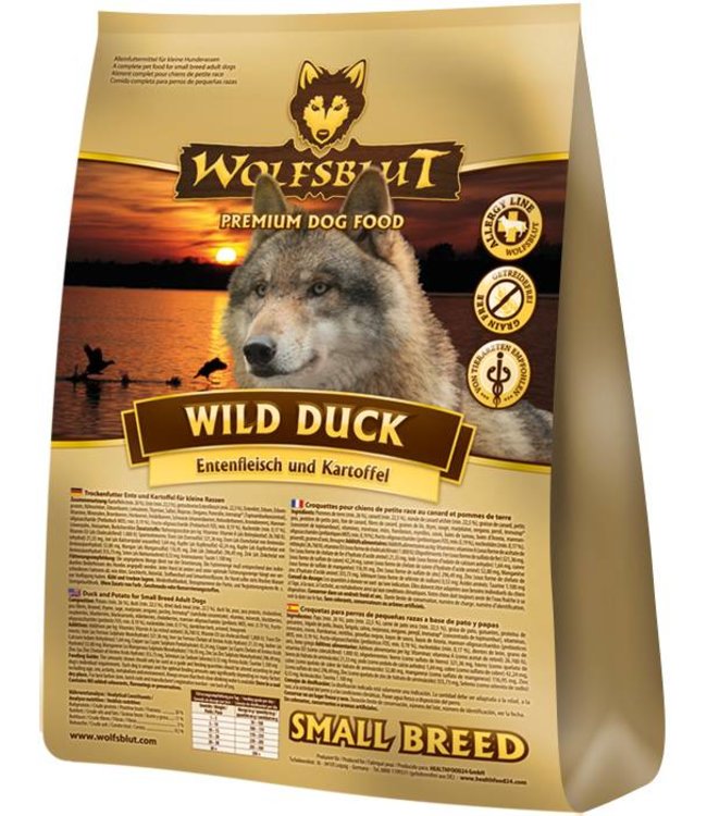 Wolfsblut - Wolfsblut Wild Duck SMALL BREED mit Entenfleisch