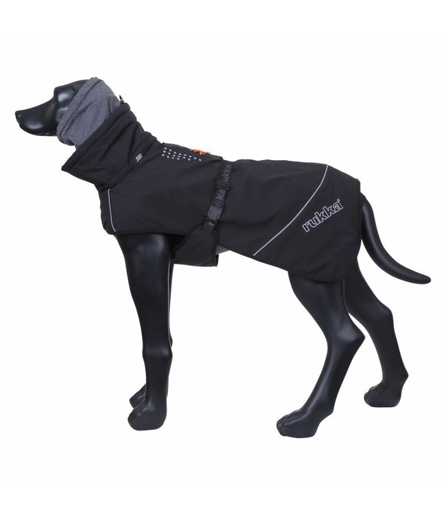 Rukka Pets - Hundewintermantel Warmup - Schwarz