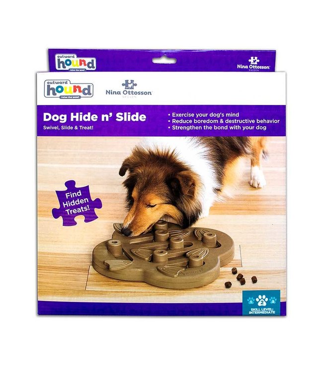 Nina Ottosson - Intelligenzspielzeug Dog Hide n' Slide - Level 2