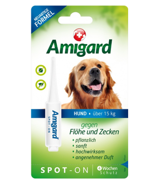 Amigard Spot-on Hund über 15 KG - MHD