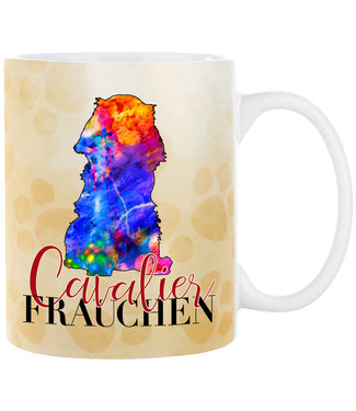 Cadouri -  Kaffeebecher Cavalier Frauchen