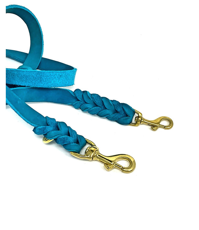 Flöckchens - Hundeleine Turquoise