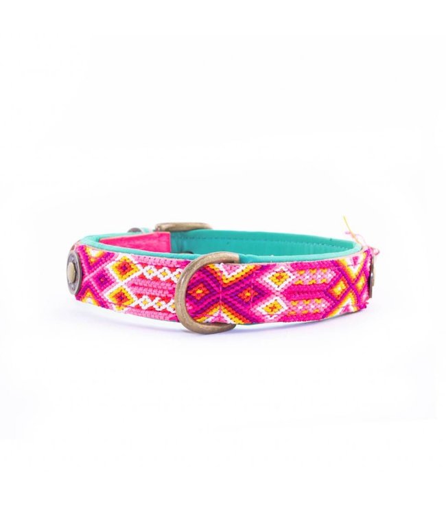 Dog with a Mission - Hippie Hundehalsband S / 2,5cm breit