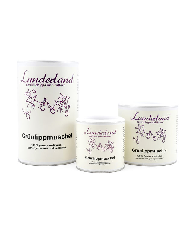 Lunderland - Grünlippmuschelpulver